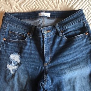 LOFT Curvy Skinny Jeans